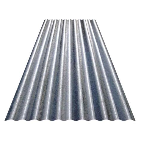 4x8 corrugated galvanized sheet metal|galvanized corrugated metal roofing lowe's.